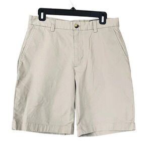 Vineyard Vines Breaker Shorts 9 Inch Inseam Tan Chino Size 30 NEW